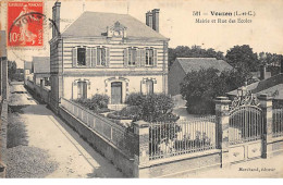 VOUZON - Mairie Et Rue Des Ecoles - Très Bon état - Sonstige & Ohne Zuordnung