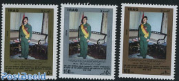 Iraq 1989 Adnan Khairalla 3v, Mint NH - Irak