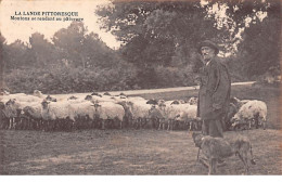 LA LANDE PITTORESQUE - Moutons Se Rendant Au Pâturage - Très Bon état - Sonstige & Ohne Zuordnung