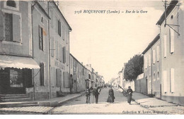 ROQUEFORT - Rue De La Gare - Très Bon état - Roquefort