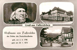 72637654 Fallersleben Hoffmann Museum Fachwerk Fallersleben - Wolfsburg