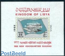 Libya Kingdom 1966 W.H.O. Building S/s, Mint NH, Health - Health - Andere & Zonder Classificatie