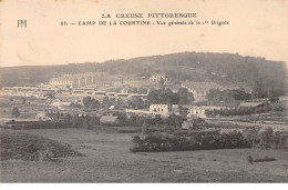 Camp De LA COURTINE - Vue Générale De La Brigade - Très Bon état - La Courtine