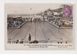 TROUVILLE - Piscine Olympique - Inauguration Du 30 Juin 1935 - Très Bon état - Trouville