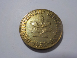ALLEMAGNE 5 Pfennig 1950 - 10 Pfennig