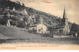 Eglise Et Chemin De Croix De RENAUDE Près Mas D'Azil - Très Bon état - Autres & Non Classés