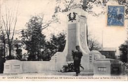 CHARLEVILLE - Monument Aux 108 Instituteurs Ardennais Morts Pour La Patrie - Très Bon état - Charleville