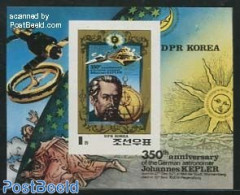 Korea, North 1980 J. Kepler S/s Imperforated, Mint NH, Science - Transport - Astronomy - Space Exploration - Astrología