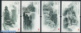 China People’s Republic 2006 Qingcheng Mountain 4v, Mint NH, Sport - Mountains & Mountain Climbing - Nuevos