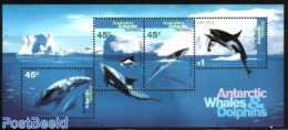 Australian Antarctic Territory 1995 Sea Mammals S/s, Mint NH, Nature - Sea Mammals - Autres & Non Classés