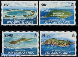 Pitcairn Islands 1989 Island Views 4v, Mint NH - Autres & Non Classés