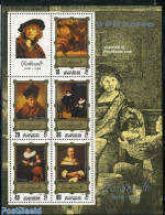 Korea, North 1983 Rembrandt Paintings 5v M/s, Mint NH, Art - Paintings - Rembrandt - Korea (Noord)
