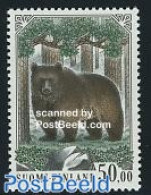 Finland 1989 Definitive, Bear 1v, Mint NH, Nature - Animals (others & Mixed) - Bears - Nuovi