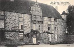 FELLETIN - Cour Intérieure Du Château De Villefort - Très Bon état - Felletin