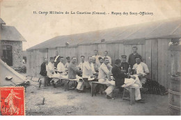 Camp Militaire De LA COURTINE - Repas Des Sous Officiers - Très Bon état - La Courtine