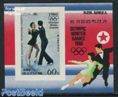 Korea, North 1979 Olympic Winter Games S/s, Imperforated, Mint NH, Sport - Olympic Winter Games - Skating - Korea, North
