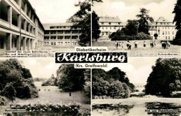 72637590 Karlsburg Greifswald Diabetikerheim Bettenhaus Gymnastikwiese  Karlsbur - Altri & Non Classificati