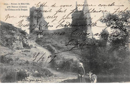 Ruines De MALVAL Près Bonnet - Le Château Et Le Donjon - Très Bon état - Sonstige & Ohne Zuordnung