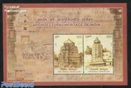 India 2013 Architectural Heritage Of India S/s, Mint NH, Art - Architecture - Unused Stamps
