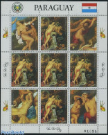 Paraguay 1985 Rubens Paintings M/s, Mint NH, Art - Nude Paintings - Paintings - Rubens - Paraguay