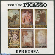 Korea, North 1982 Picasso S/s Imperforated, Mint NH, Art - Modern Art (1850-present) - Pablo Picasso - Paintings - Korea (Nord-)