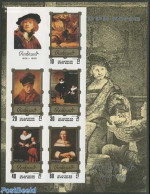 Korea, North 1983 Rembrandt Paintings 5v M/s, Imperforated, Mint NH, Art - Paintings - Rembrandt - Corée Du Nord