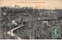 PONT AUDEMER - Route De Quillebeuf - Côte Du Longval - Très Bon état - Pont Audemer