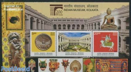 India 2014 Indian Museum Kolkata S/s, Mint NH, Art - Museums - Unused Stamps