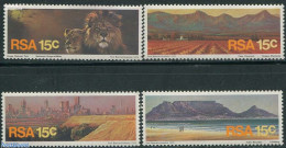 South Africa 1975 Tourism 4v, Mint NH, Nature - Various - Animals (others & Mixed) - Cat Family - Agriculture - Tourism - Neufs