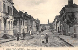 FLEURY SUR ANDELLE - La Grande Rue - Très Bon état - Other & Unclassified