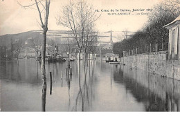 Crue De La Seine, Janvier 1910 - PETIT ANDELY - Les Quais - Très Bon état - Les Andelys
