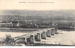 PONT MORT - Le Barrage Et Vue Sur Notre Dame De La Garenne - Très Bon état - Autres & Non Classés
