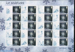 Great Britain 2003 Christmas Label Sheet, Mint NH - Neufs