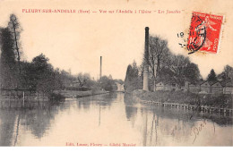 FLEURY SUR ANDELLE - Vue Sur L'Andelle à L'Usine " Les Jumelles " - Très Bon état - Other & Unclassified