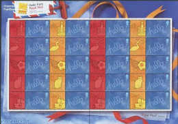 Great Britain 2006 Christmas, Label Sheet, Mint NH, Religion - Christmas - Nuevos