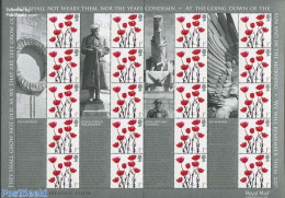 Great Britain 2006 Belgica 2006, Label Sheet, Mint NH, Nature - Birds - Flowers & Plants - Ongebruikt