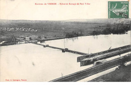 Environs De VERNON - Ecluse Et Barrage De Port Villez - Très Bon état - Other & Unclassified