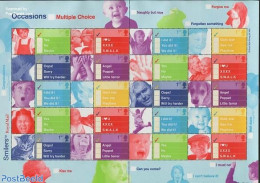 Great Britain 2003 Occassions, Label Sheet, Mint NH - Nuevos