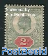 Great Britain 1902 2p, Stamp Out Of Set, Unused (hinged) - Nuevos