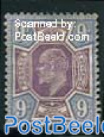 Great Britain 1902 9p, Stamp Out Of Set, Unused (hinged) - Nuovi