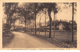 LAMONZIE MONTASTRUC - Entrée Du Bourg Venant De Bergerac - Très Bon état - Autres & Non Classés