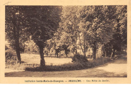ANGOULEME - Institution Sainte Marie De Chavagnes - Une Allée Du Jardin - Très Bon état - Angouleme