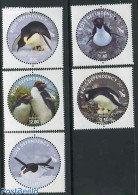 Ross Dependency 2014 Penguins 5v, Mint NH, Nature - Birds - Penguins - Andere & Zonder Classificatie