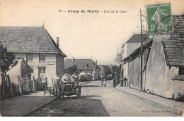 CAMP DE MAILLY - Rue De La Gare - Très Bon état - Mailly-le-Camp