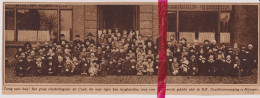 Nijmegen - Groep Vluchtelingen Uit Cuyk - Orig. Knipsel Coupure Tijdschrift Magazine - 1926 - Zonder Classificatie
