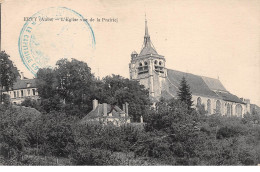 ERVY - L'Eglise Vue De La Prairie - Très Bon état - Ervy-le-Chatel