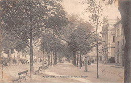 ANGOULEME - Promenade Du Parc Et Théâtre - Très Bon état - Angouleme