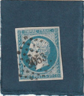 ///   FRANCE /// N° 14 Bleu 20cts  Bleu N° 3053 Obl Saint Etienne - 1853-1860 Napoléon III