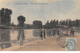 ANGOULEME - Vue Port L'Houmeau - Très Bon état - Angouleme