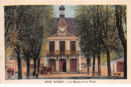 AIGRE - La Mairie Et La Place - Très Bon état - Sonstige & Ohne Zuordnung